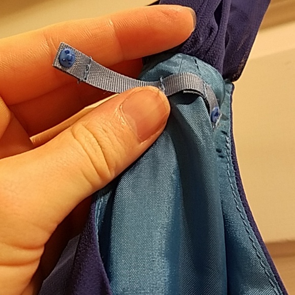 Pepperberry Bravissimo Chiffon Chevron dress - Picture 4 of 5